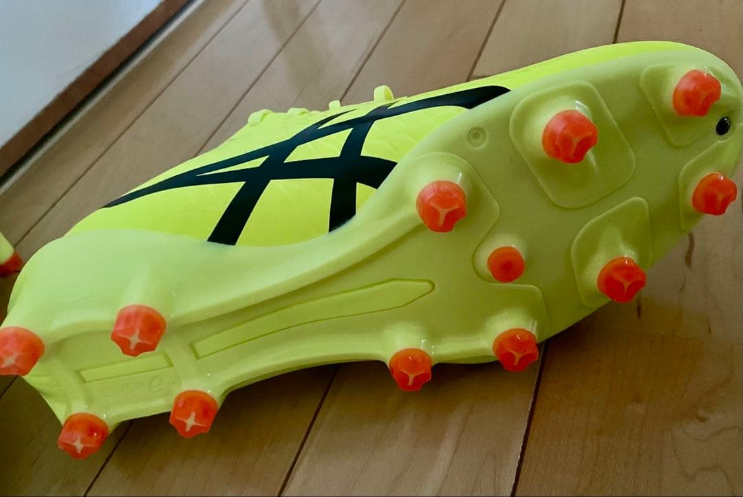 【アシックス】サッカースパイク メナス４PARIS 26.5cm イエロー