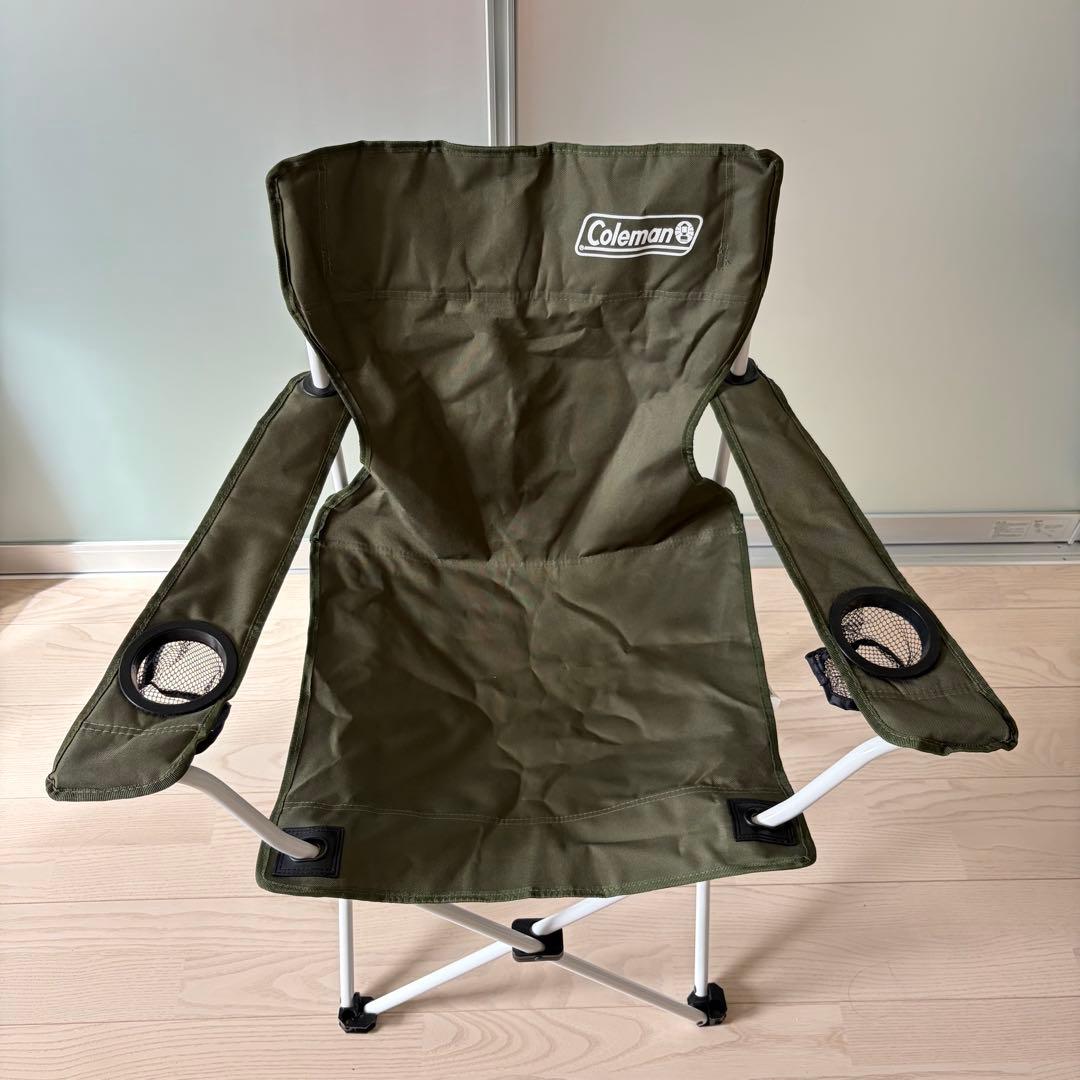 【お値下可能】Coleman コールマン 折りたたみアウトドアチェア グリーン