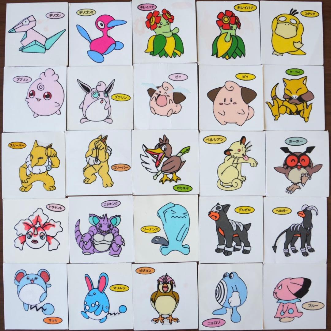 ポケモンパンシール 73枚　 10弾〜30弾