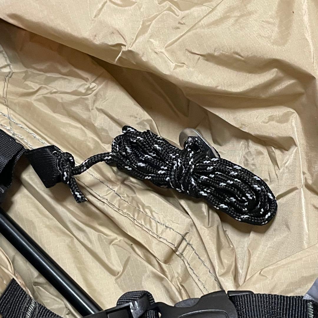 【美品】　DOD バイクインテント　ワンタッチテント　ポール付き