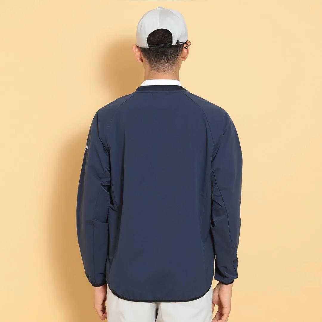 【新品】キャロウェイ／クルーネックブルゾン／ストレッチ／Ｍサイズ
