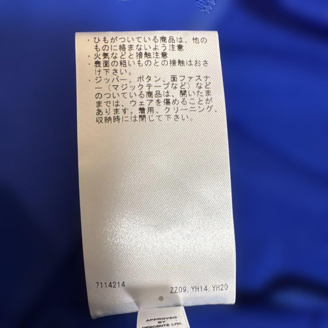 スリクソン松山英樹プロ着用モデル青 ジップアップ 長袖 トレーナー3L