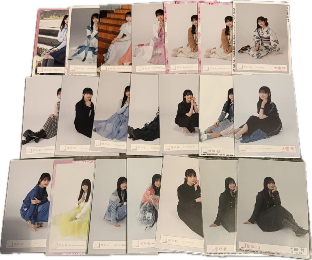 櫻坂46 大園玲 生写真 まとめ売り セミコンプ