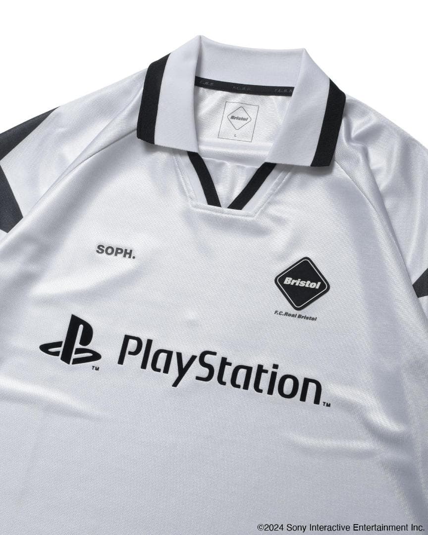 白 S　FCRB STAR S/S GAME SHIRT PlayStation