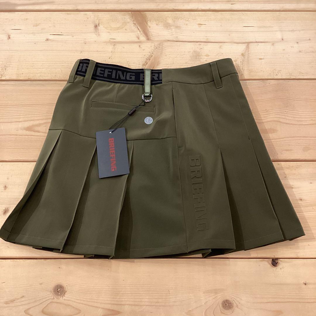 新品　BRIEFING WS WR NYLON 3D LOGO SKIRT S