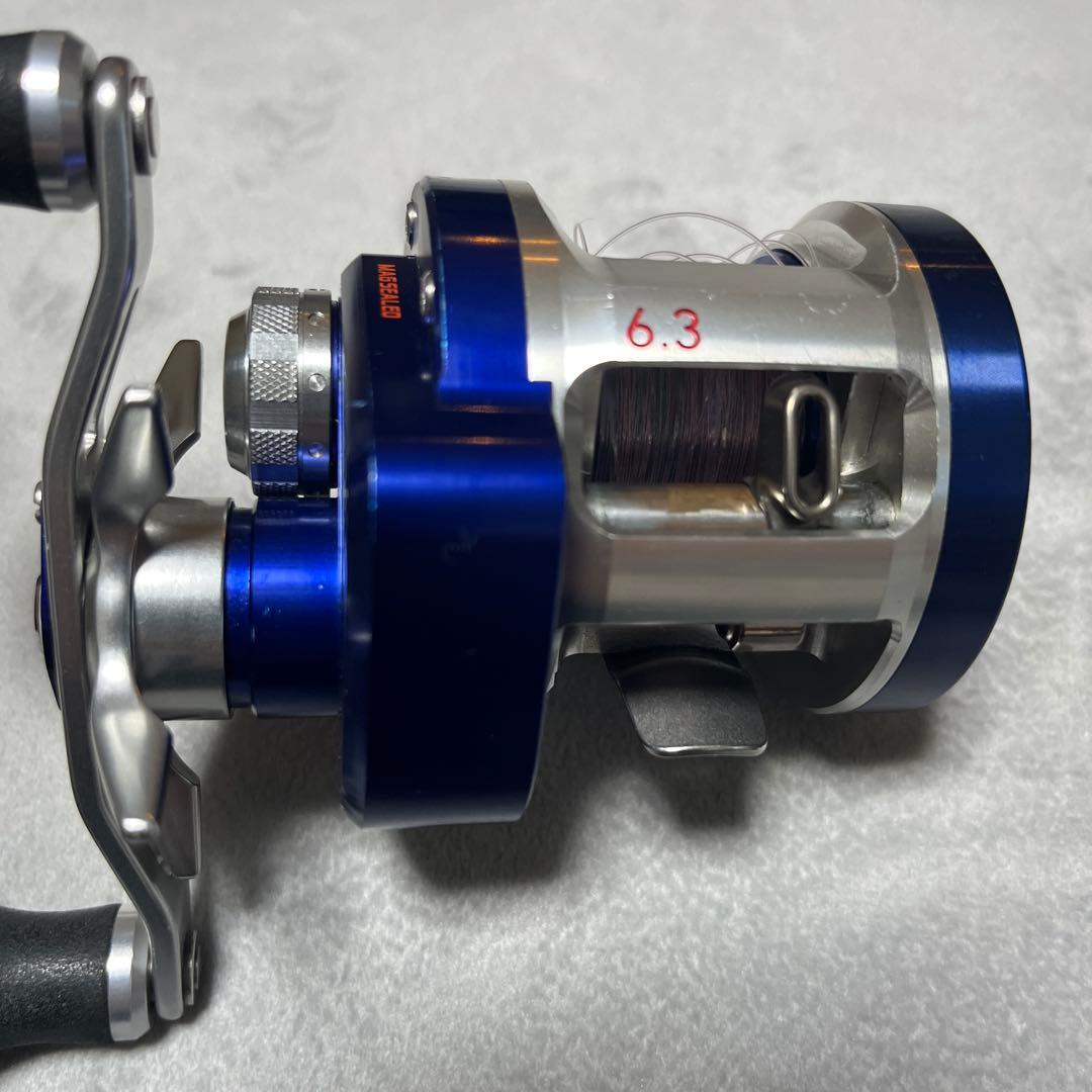 RYUGA BAY JIGGING 両軸リール 青　c１０１２　PE-H