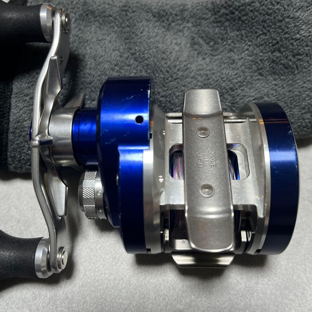 RYUGA BAY JIGGING 両軸リール 青　c１０１２　PE-H