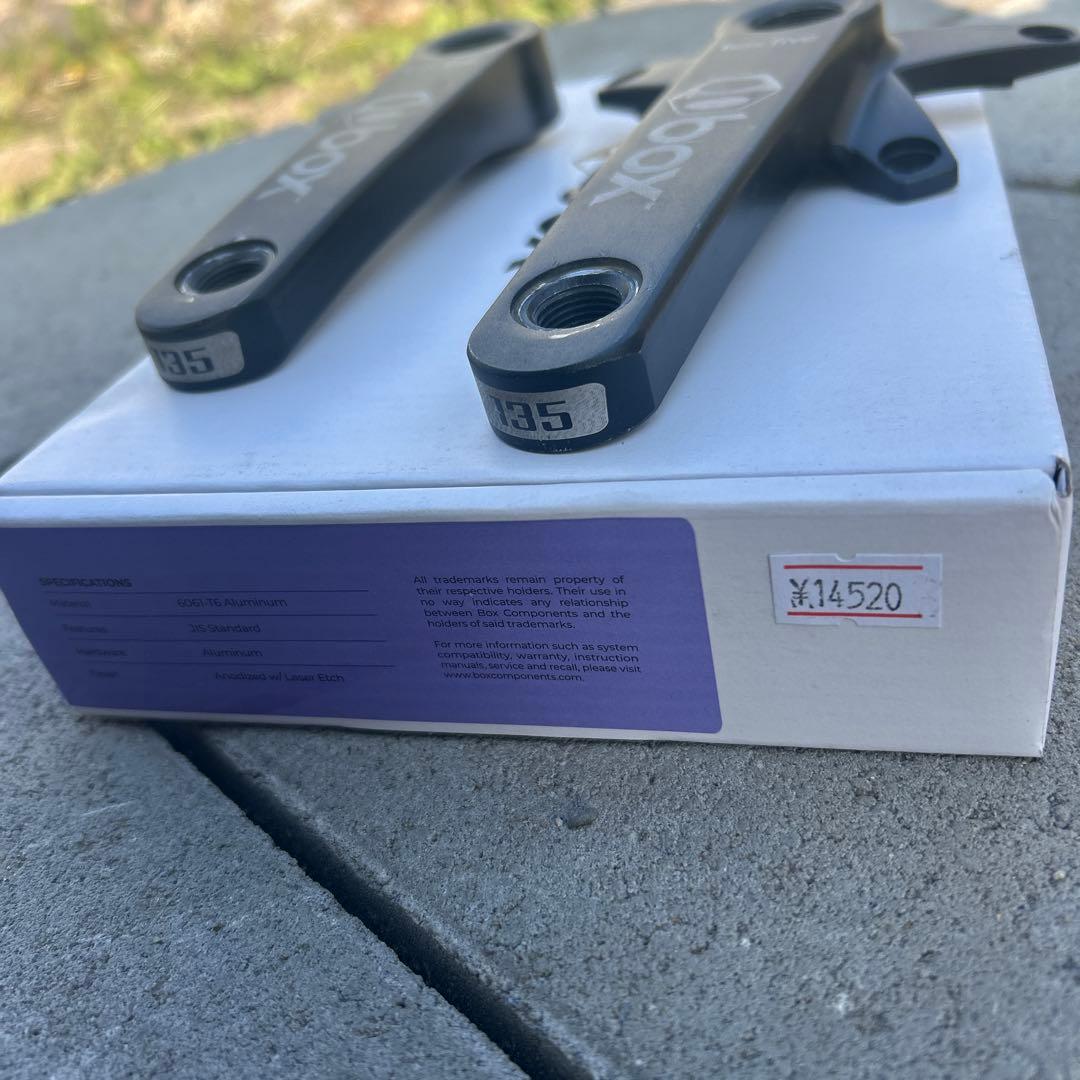 販売価格14500円 box five BMX クランクセット