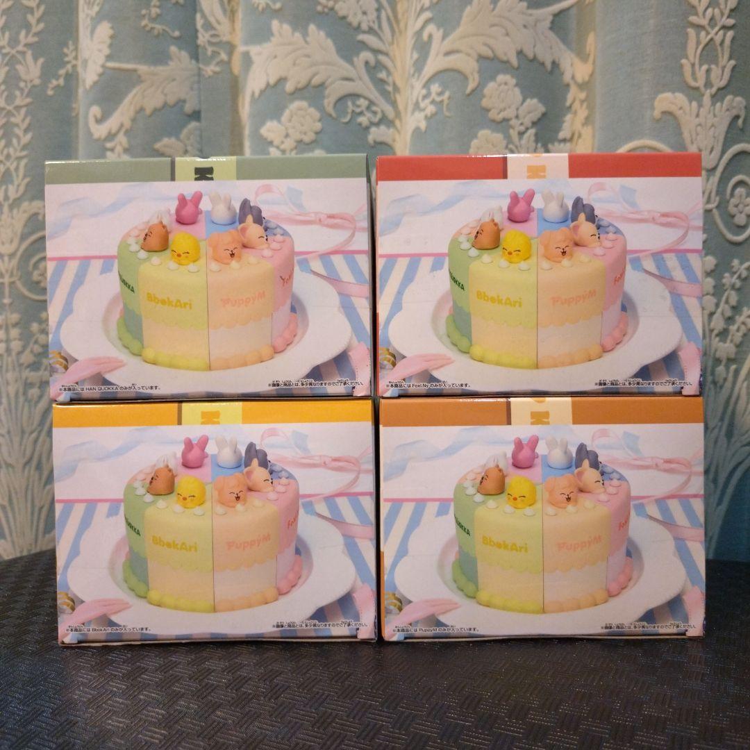 SKZOO バースデーケーキ コレクション フィギュア 4個セット