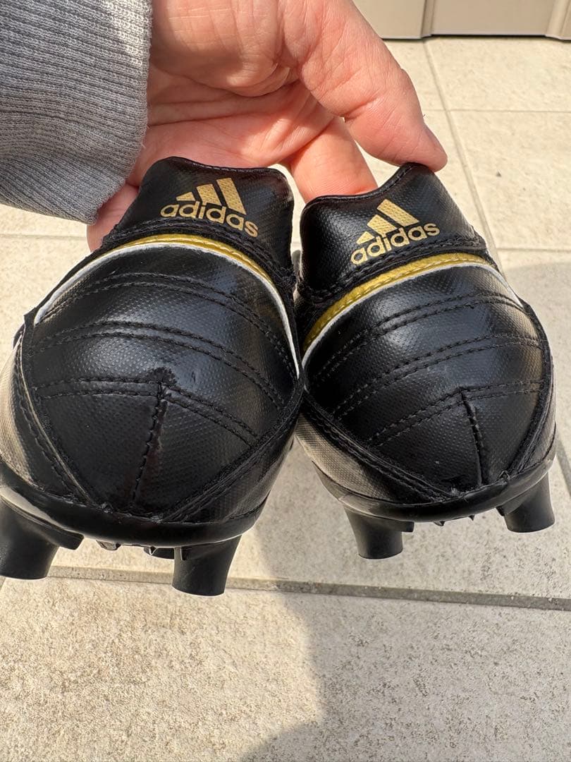 adidas パティークX サッカースパイク 26.0cm ブラック 日本製