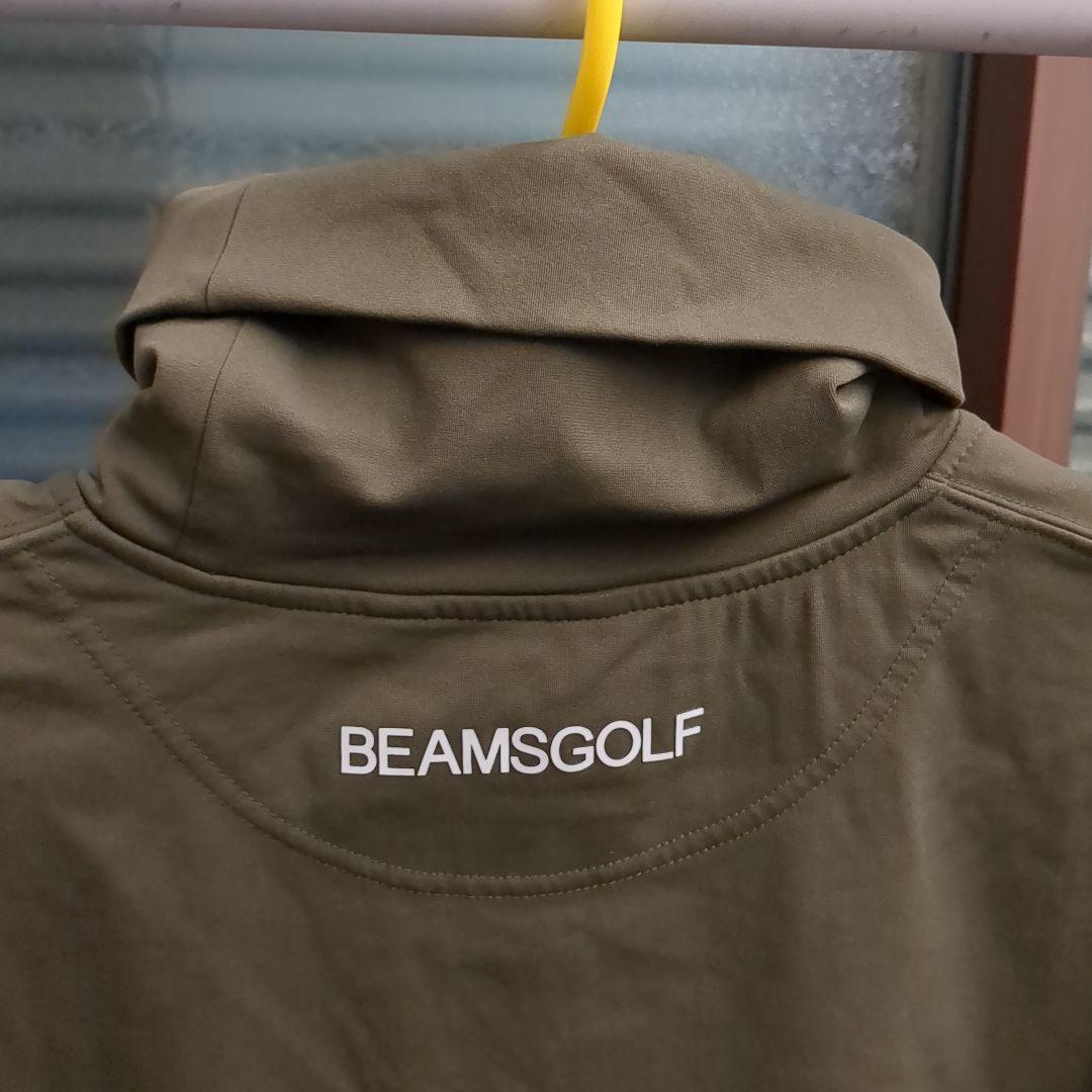 ビームスゴルフ タートルネック 長袖Tシャツ 裏微起毛 Lサイズ 中古