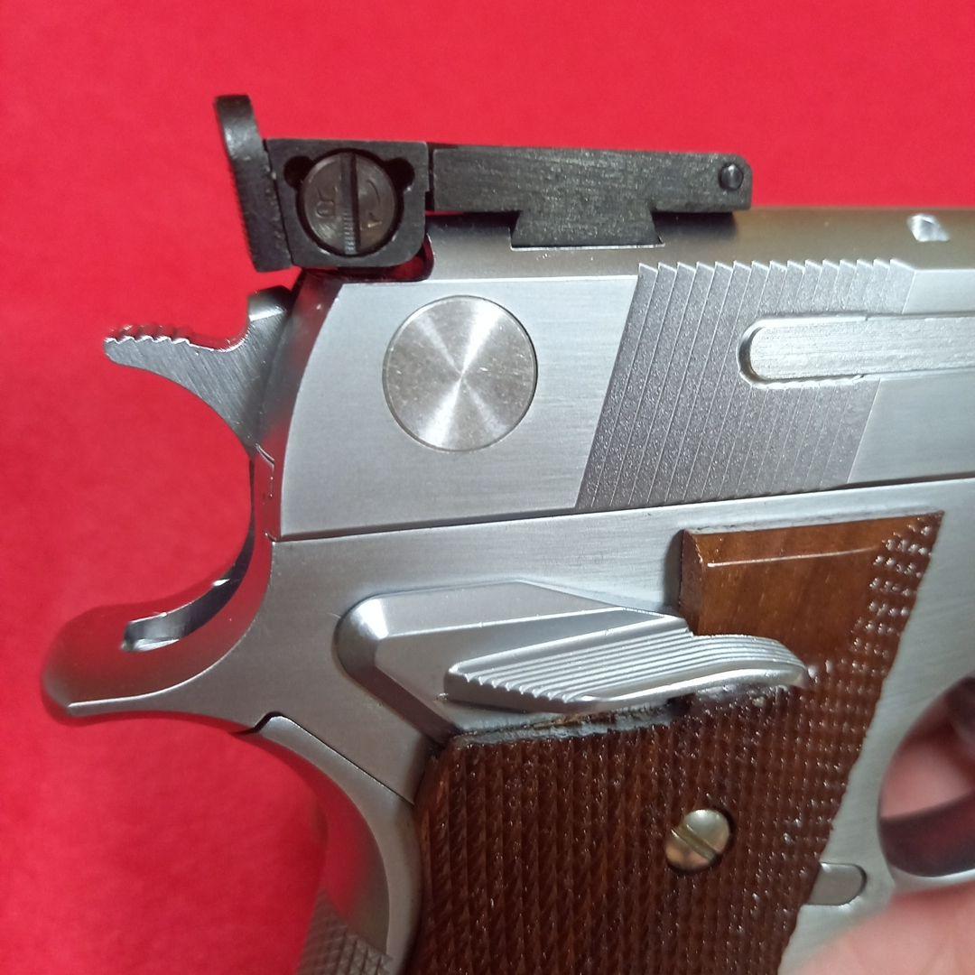 美品　MGC S&W M645 ピンポインター　木製グリップ