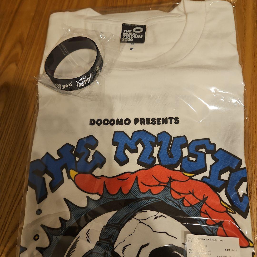 THE MUSIC STADIUM2026 TシャツDay2/ラバーバンド