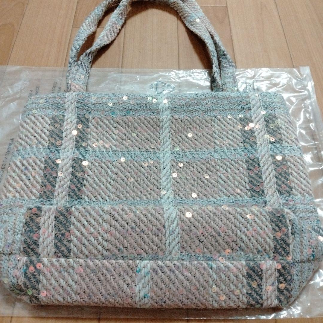 CHANEL　ノベルティ　スパンコール　シャネル　トートバッグ