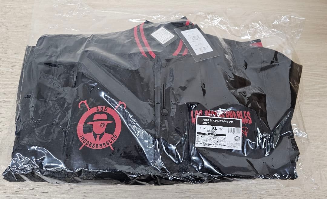 新日本プロレス　内藤哲也　スタジアムジャンパー2025 XLサイズ　新品未使用