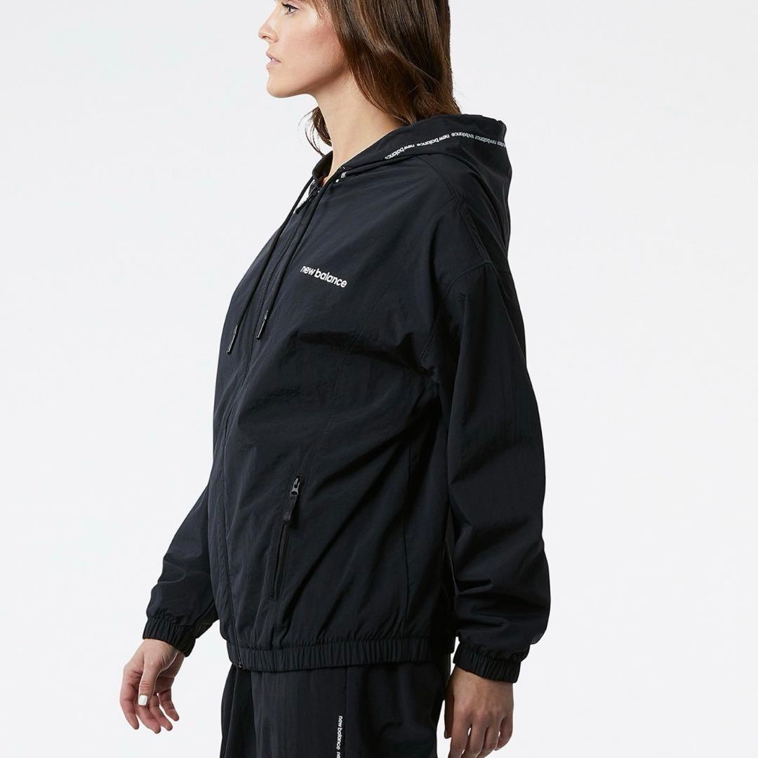 new balance トリコットラインドジャケット