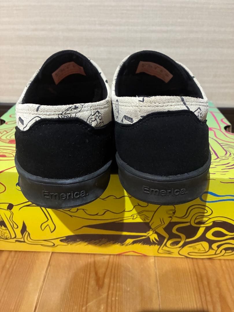 Emerica トイマシーン　 アートプリント スケートシューズ　スニーカー
