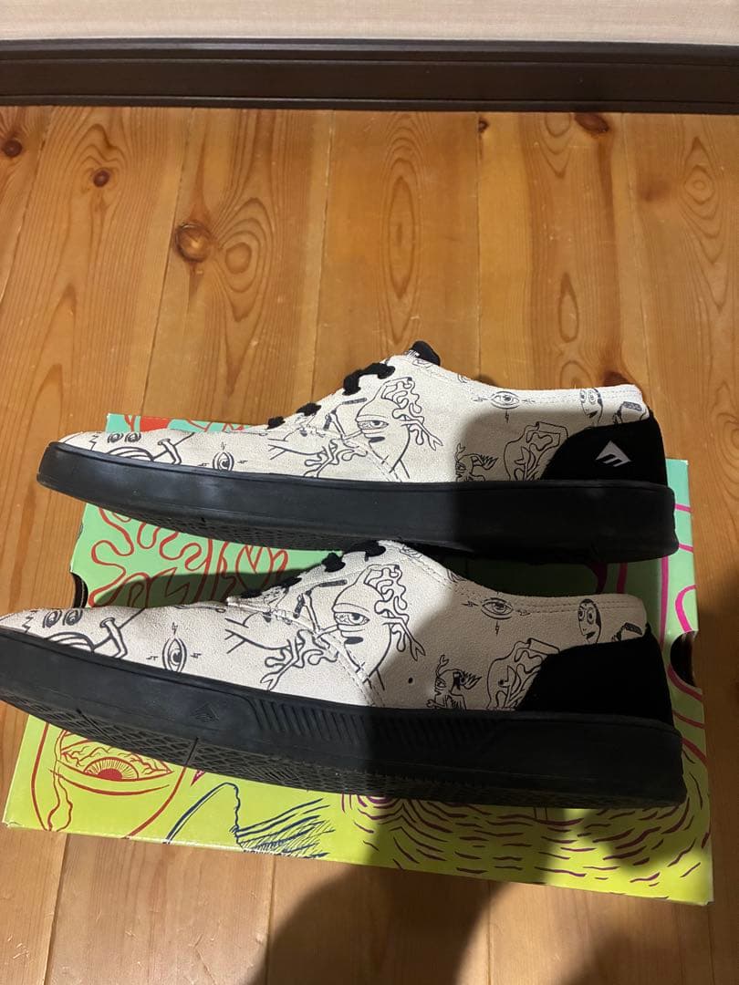 Emerica トイマシーン　 アートプリント スケートシューズ　スニーカー