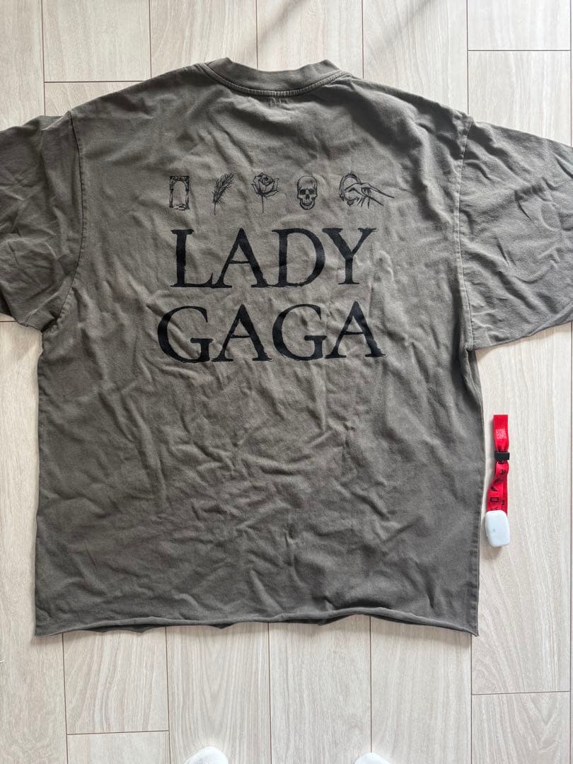 Lady Gaga MYAHEM BALL Tシャツ size L オマケ付