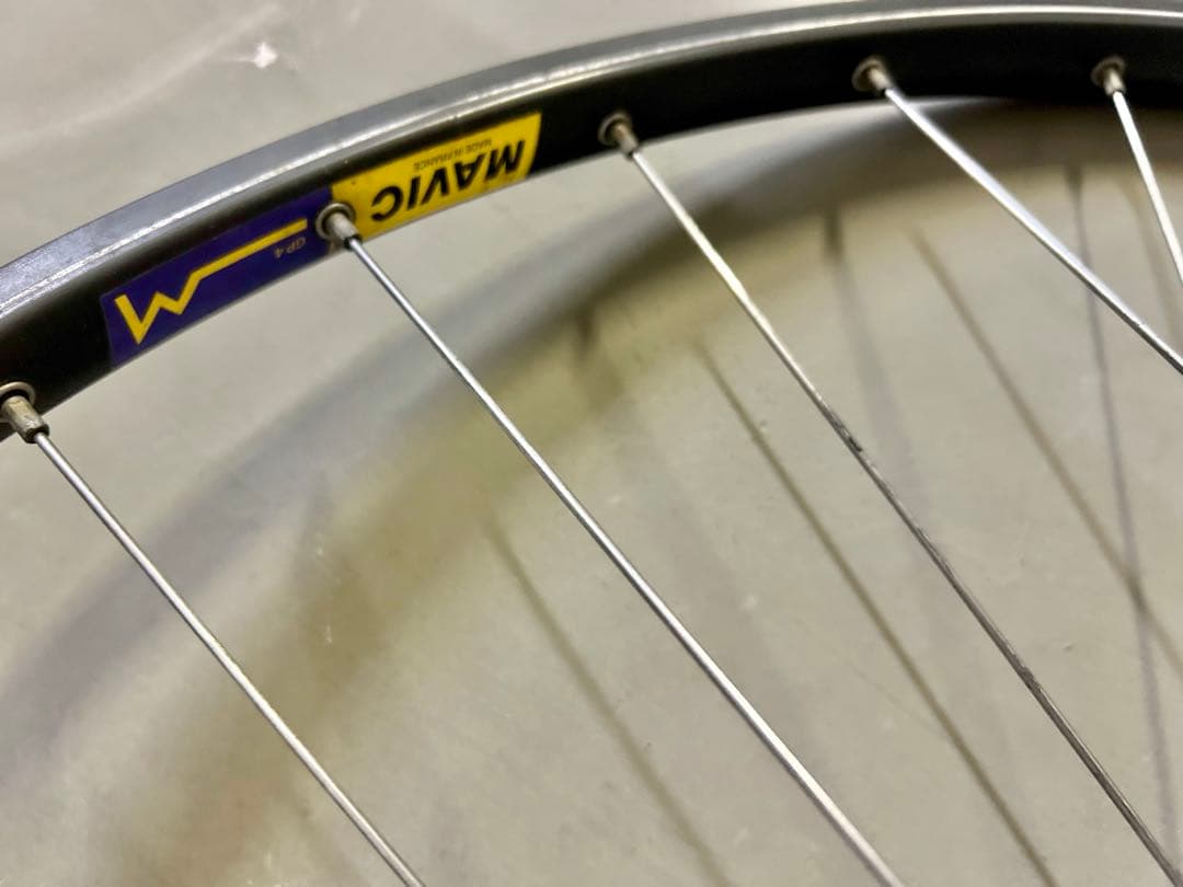 【Mavic/マビック前輪ホイール】GP4チューブラー重量0.85kg