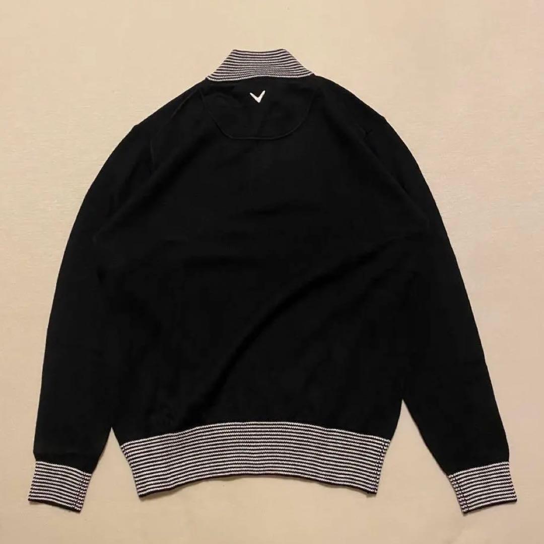 新品　Callaway ゴルフ　ハーフジップニット ゴルフウェア