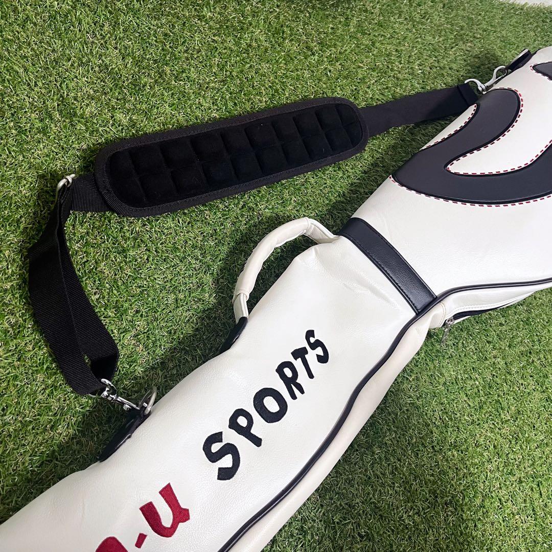 美品 m.u SPORTS ミエコウエサコ 持ち運び楽 ゴルフクラブケース