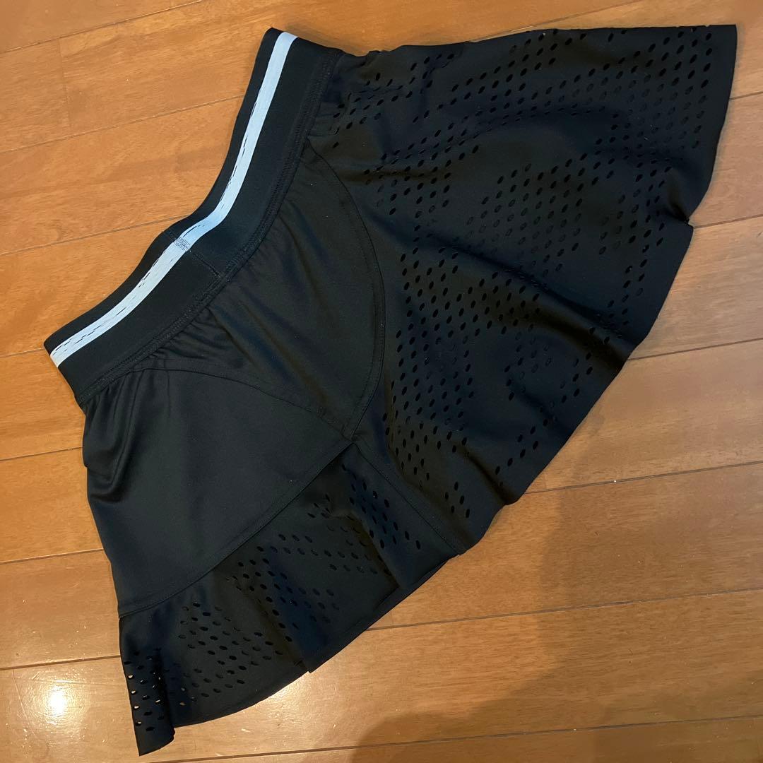 【再値下げ】adidasbyステラマッカートニー　バリケード　スコート　ブラック