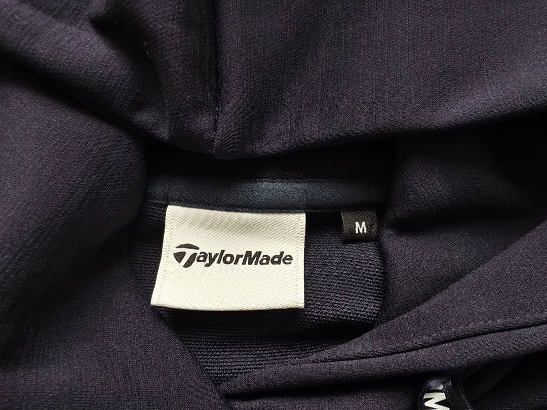 【美品】TaylorMade テーラーメイド パーカー ネイビー M ゴルフ