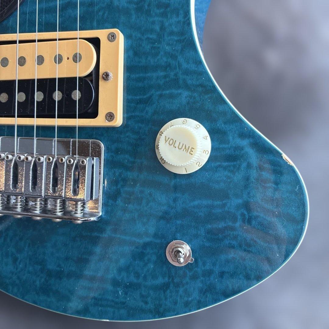 Fernandes zo-3GF ブルー　メイプルネック