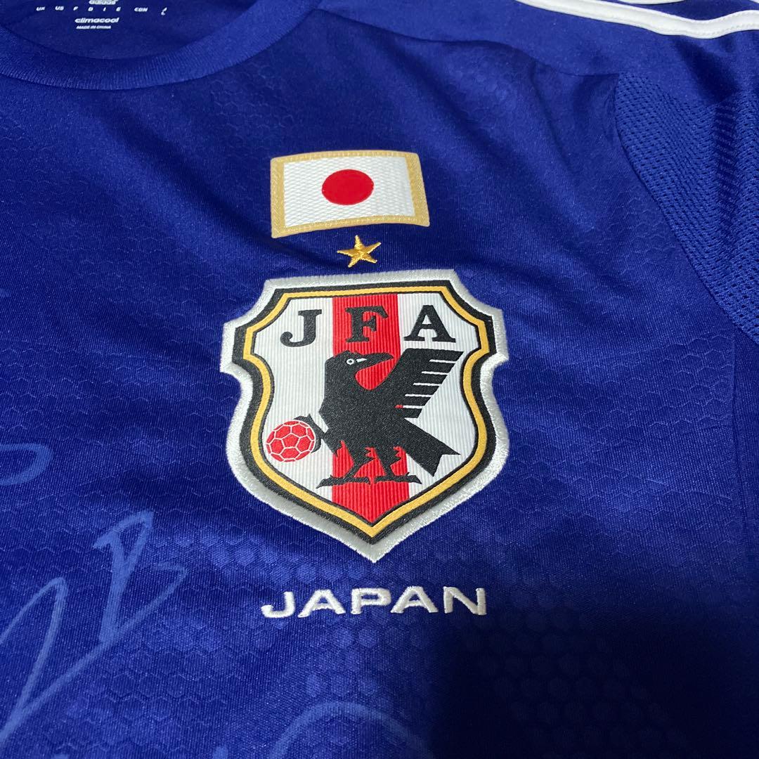 美品　adidas なでしこJAPAN 日本代表 サイン入　ユニフォーム