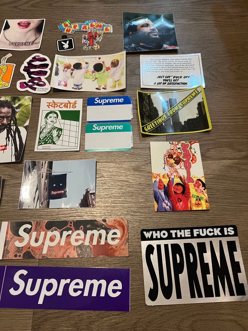 Supreme ステッカー　セット box logo アキラakira