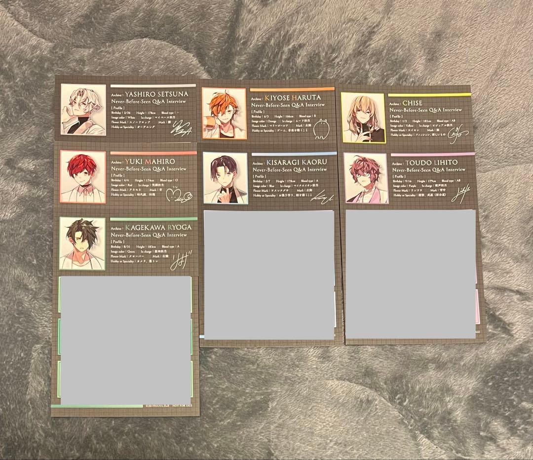 Anthos* 未公開Q&Aシート 7種セット