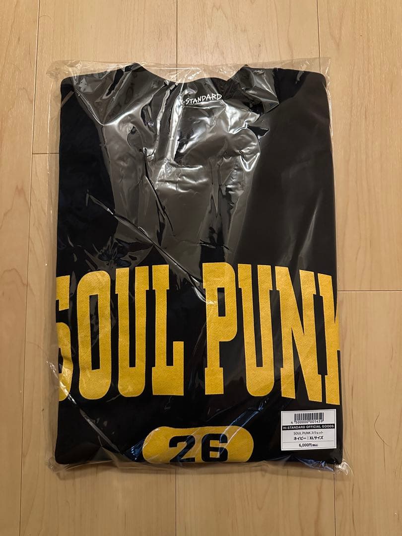 新品 Hi-STANDARD XL スウェット ネイビー