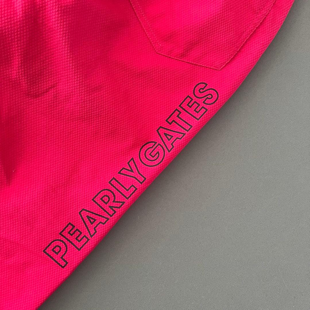 PEARLYGATES パーリーゲイツ　ストレッチ　ゴルフパンツ　ピンク　メンズ