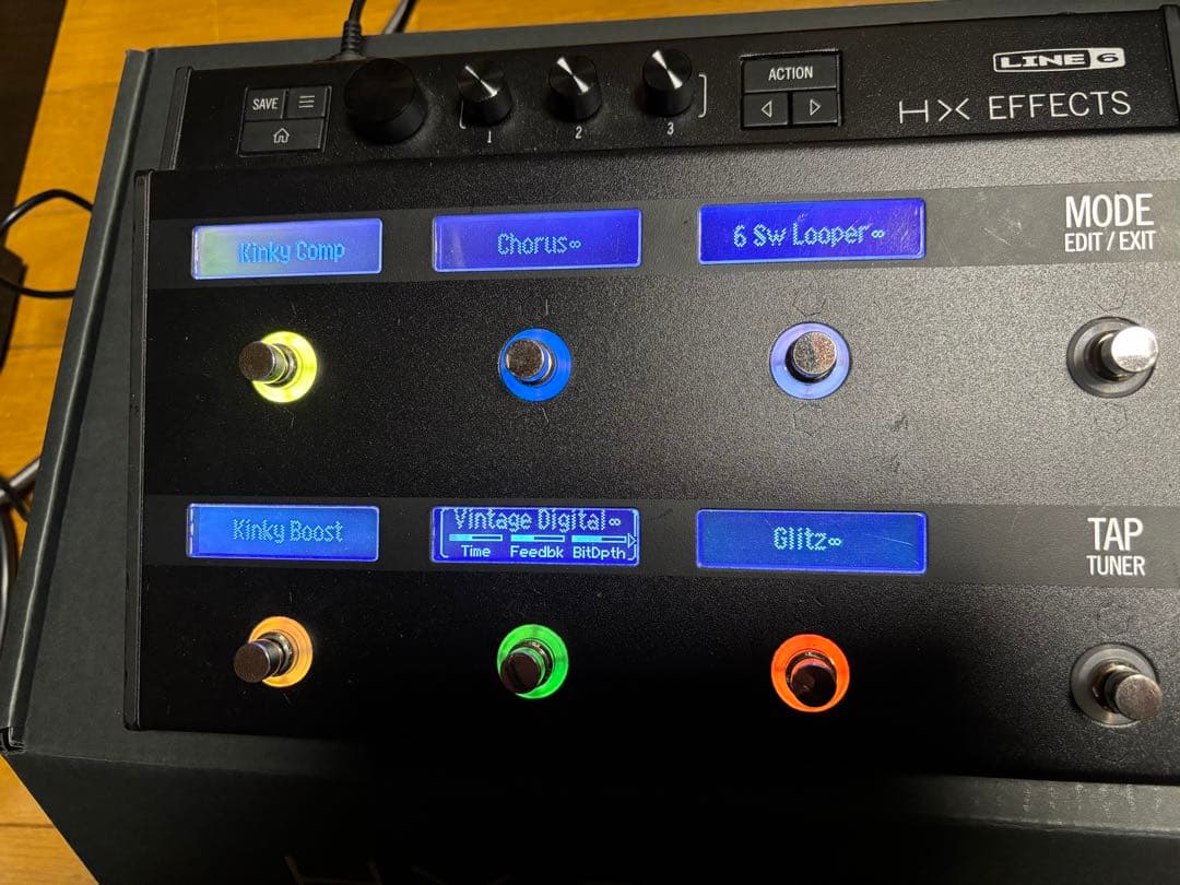 LINE6 HX Effects + EXPペダル