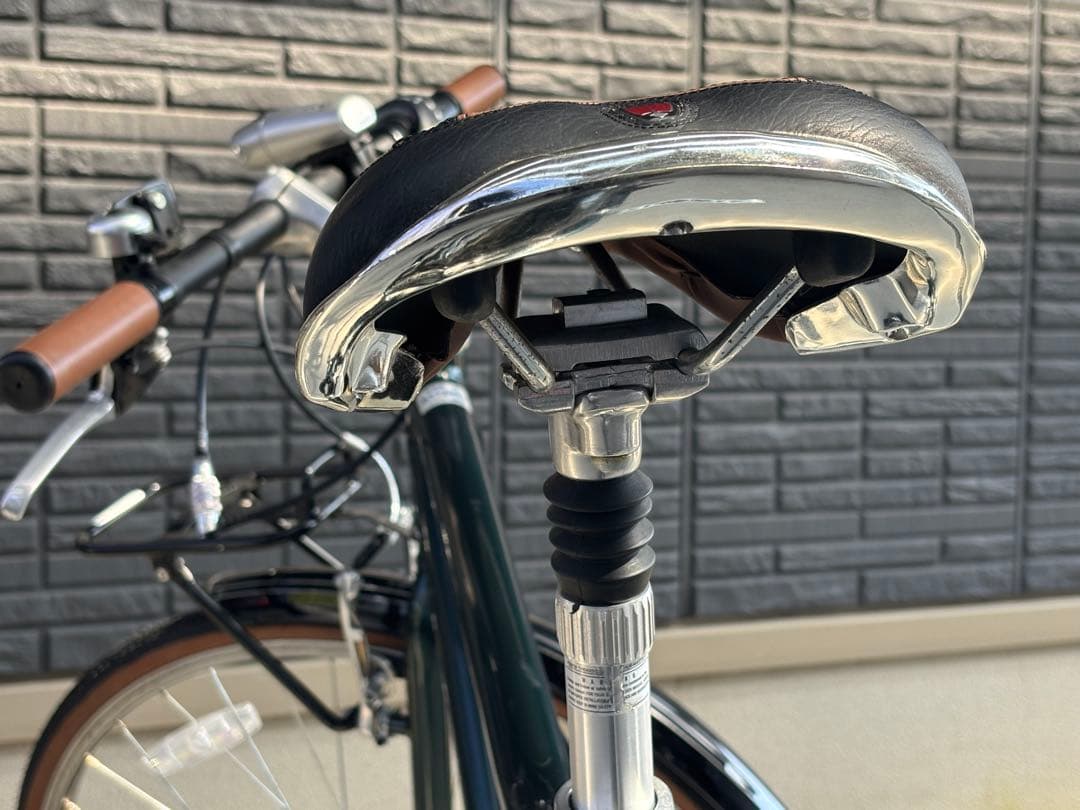 ローバーシティサイクル　ダークグリーン700c(直接引取り限定)