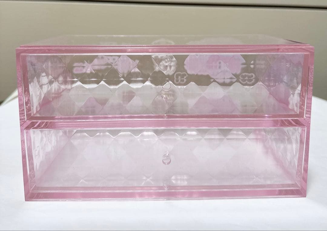 サンリオ マイメロディ キラキラ煌めく２段引き出しチェスト 小物ケース