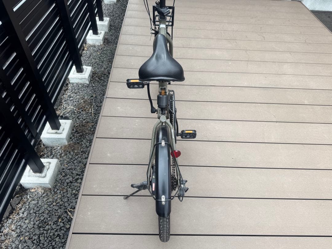 【引取限定】JEEP 20インチ 折りたたみ自転車 JE-206GRS
