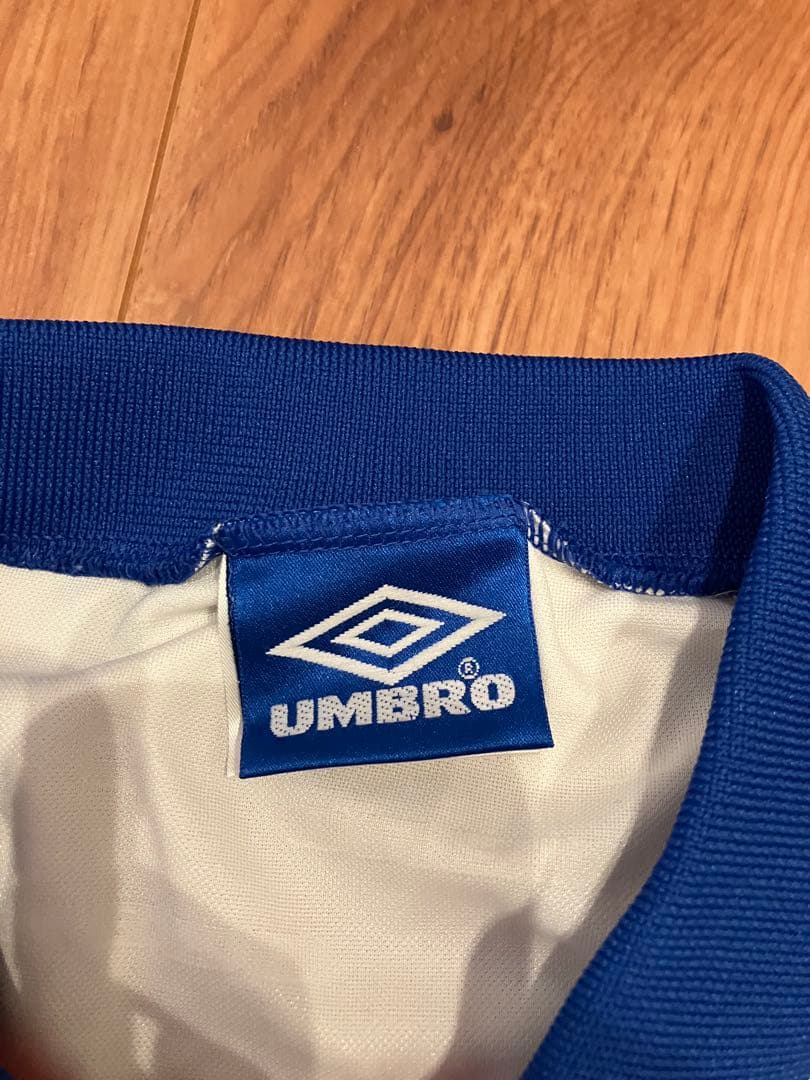 UMBRO イングランド代表 AXA FAカップ 長袖ユニフォーム 白