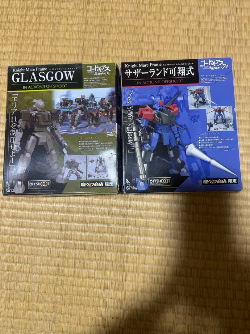 コードギアス IN ACTION!! OFFSHOOT robot魂　15点