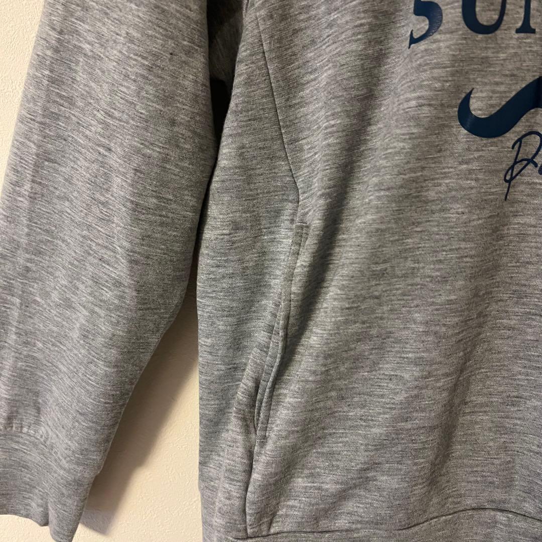 adabat【ADABAT NAVY】美品ライトダンボールフーディトレーナー42