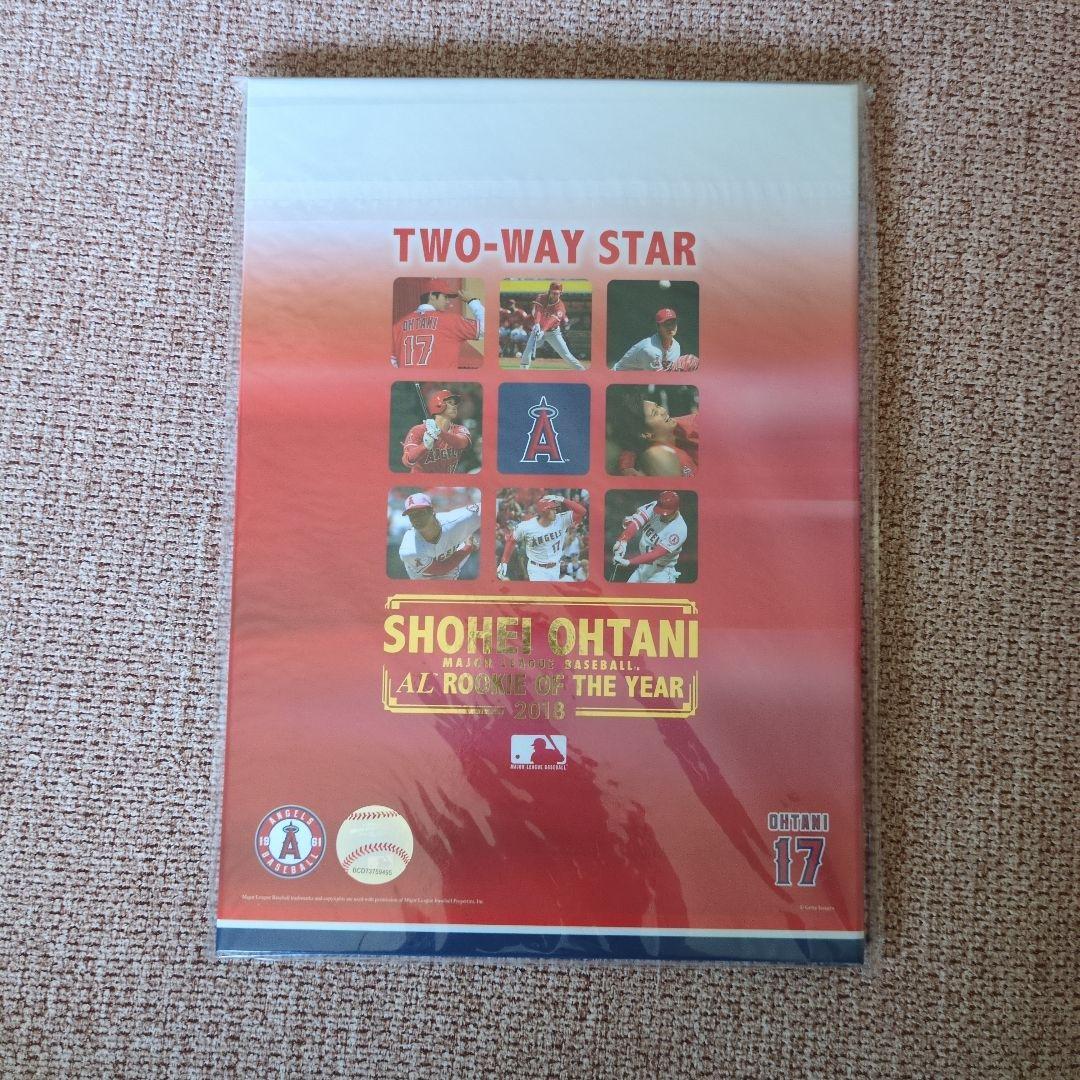 Shohei Ohtani 2018 ALルーキーオブザイヤー記念品