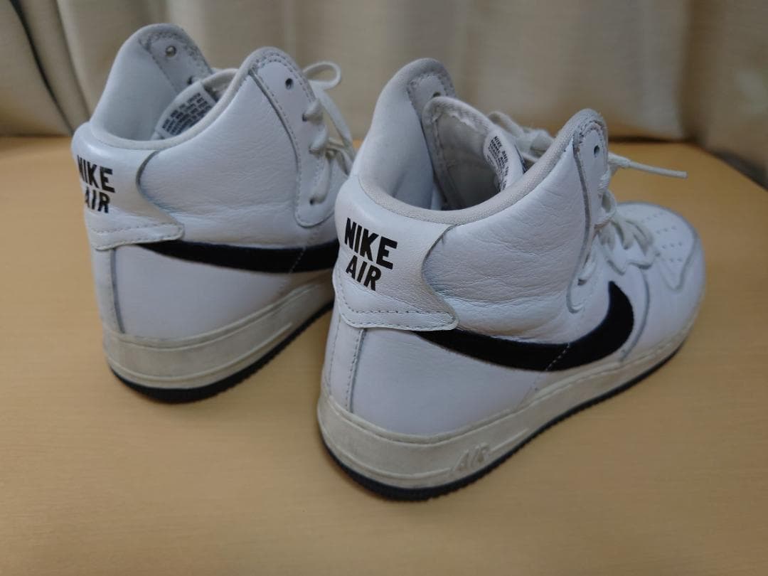 Nike エアホース1 ホワイト/ブラック 27.5 中古