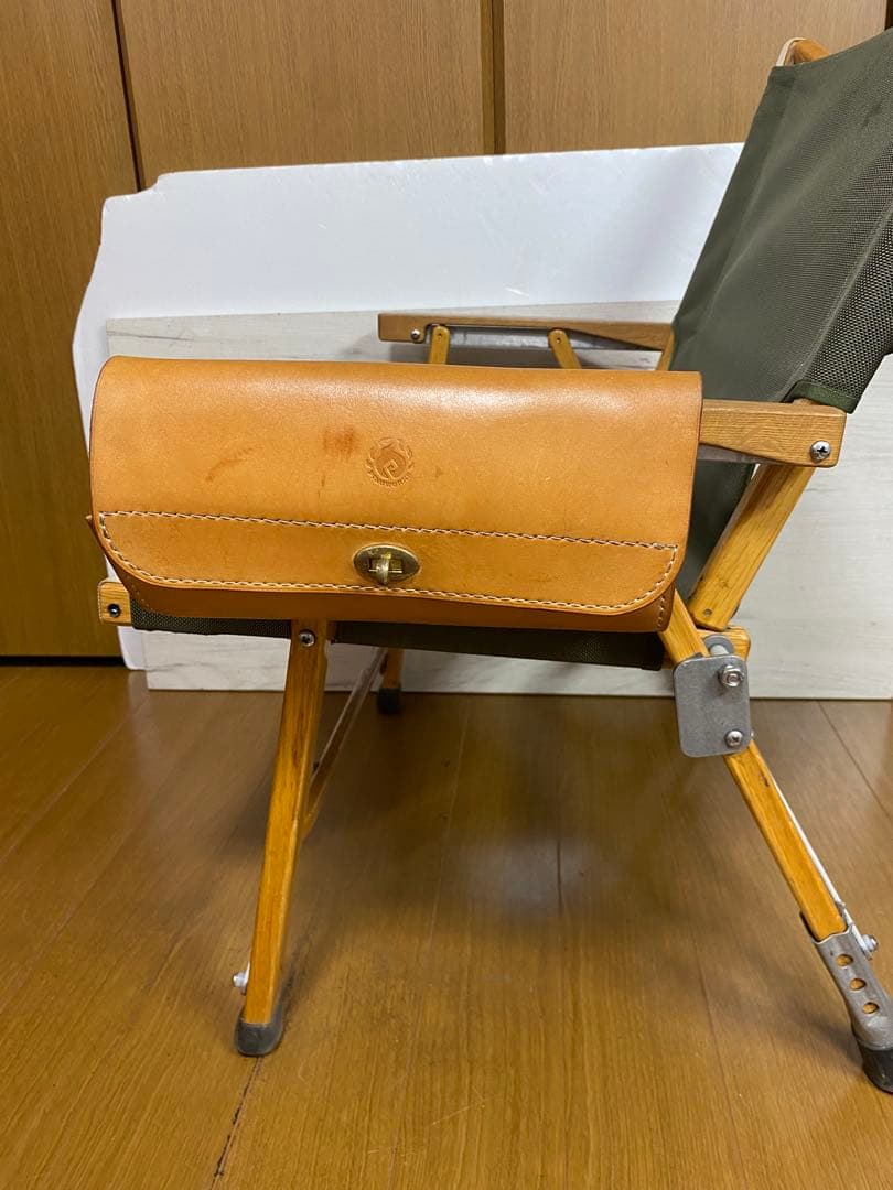希少★美品★レザーケースPINOWORKSピノワークス★カーミットチェア
