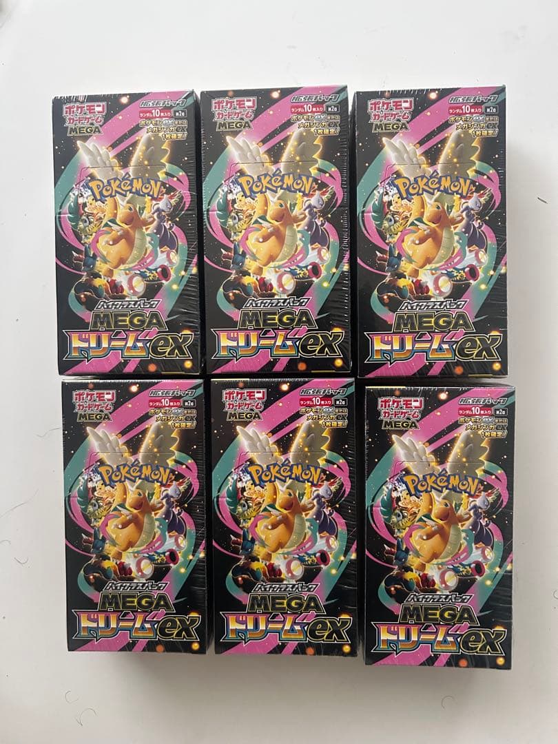 ポケモンカードゲーム MEGAドリームEX 6個セット