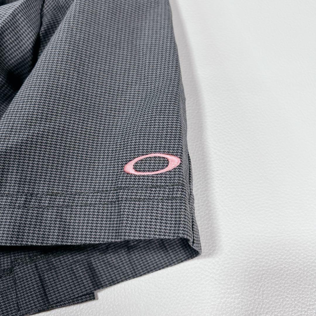 美品 Oakley レディース ゴルフウェア ポロシャツ&スカート2点セット S