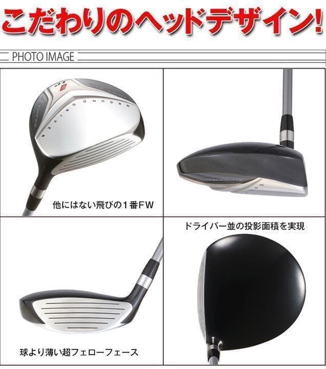 ヘッド★ Qi4D より飛ぶ1.2番FWも! 激飛び2オン兵器 フォーサイトFW