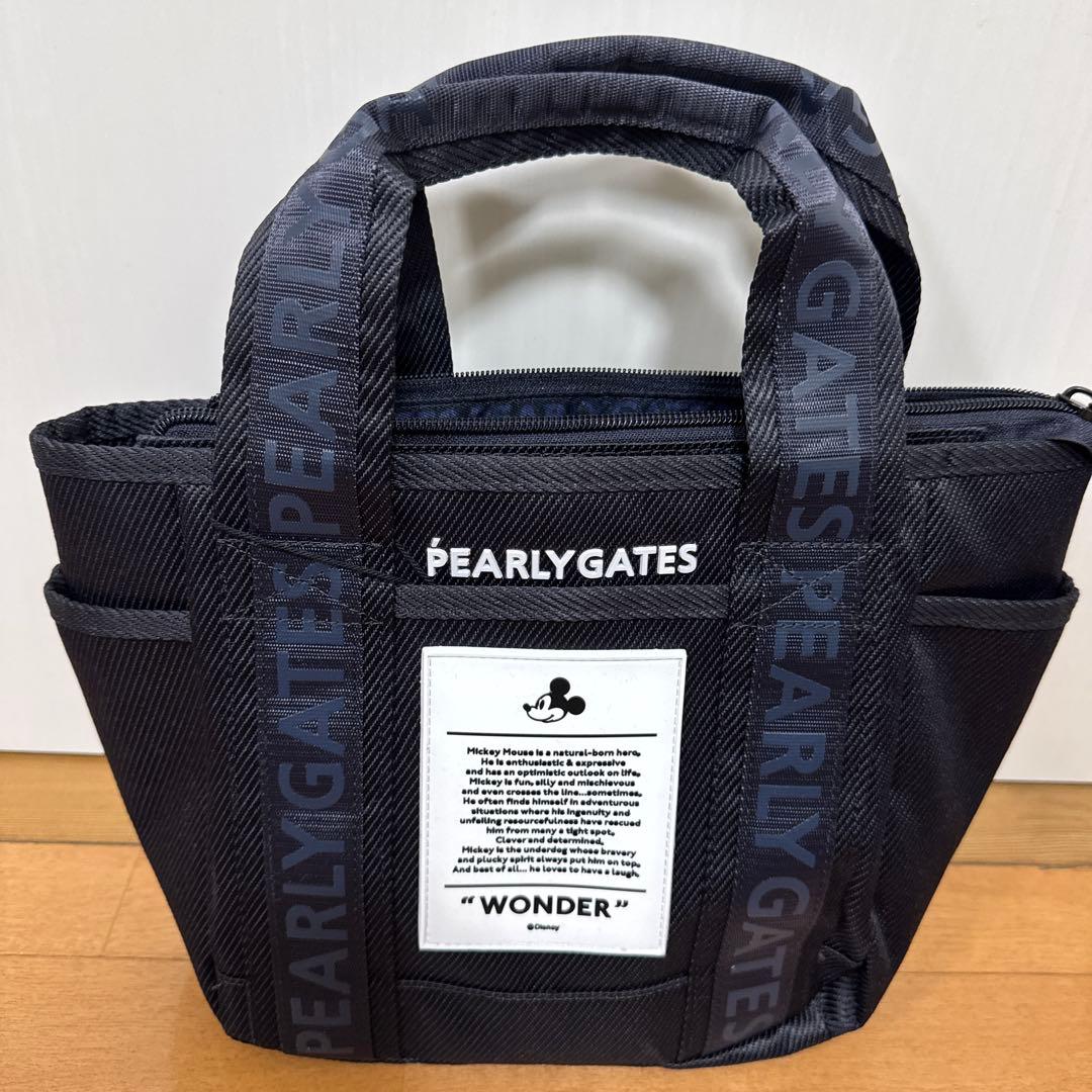 PEARLY GATES ブラックゴルフバッグ