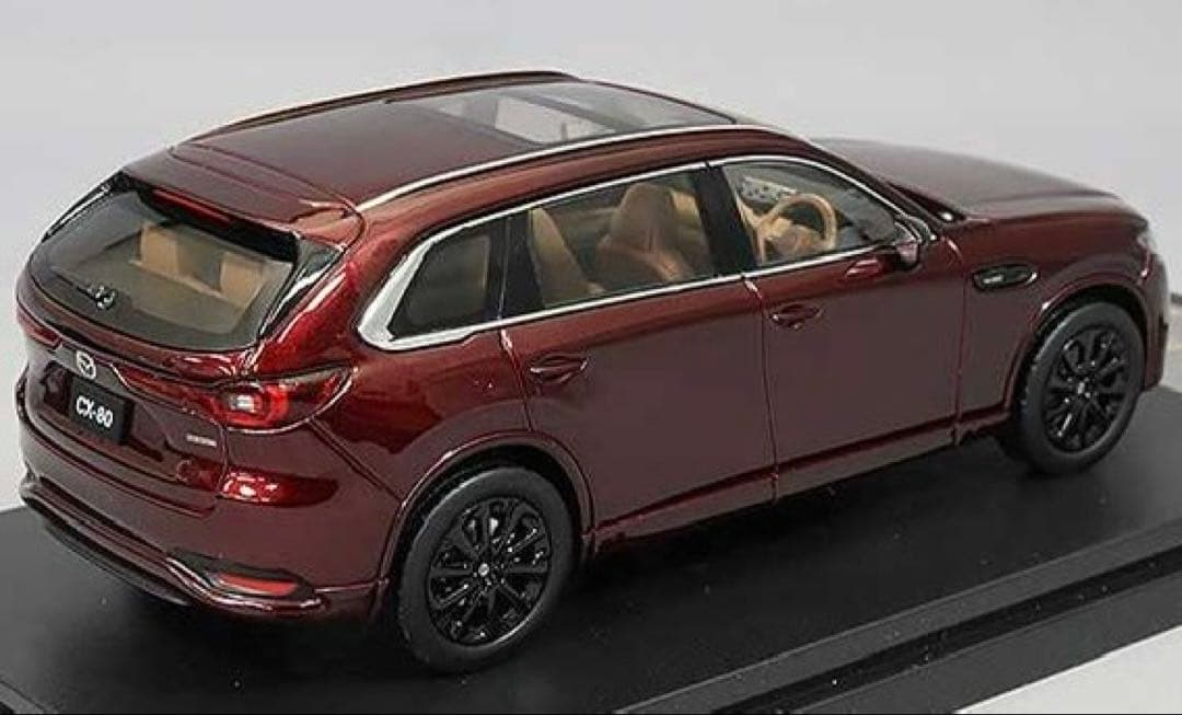 1/43 MAZDA CX-80 アーティザンレッドプレミアムメタリック