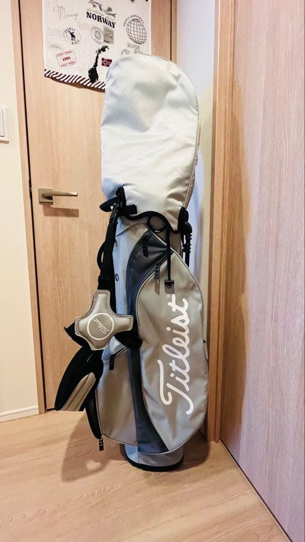 Titleist Players4 スタンドバッグ (グレー)